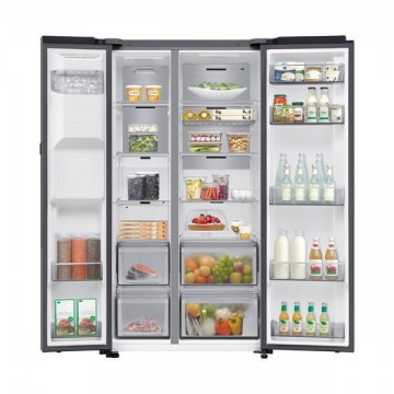 Samsung Ψυγείο Ντουλάπα 634lt Total NoFrost Υ178.4xΠ97.4xΒ72.6εκ. Ασημί RS80F66KCTEF Samsung Ψυγείο Ντουλάπα 634lt Total NoFrost Υ178.4xΠ97.4xΒ72.6εκ. Ασημί RS80F66KCTEF
